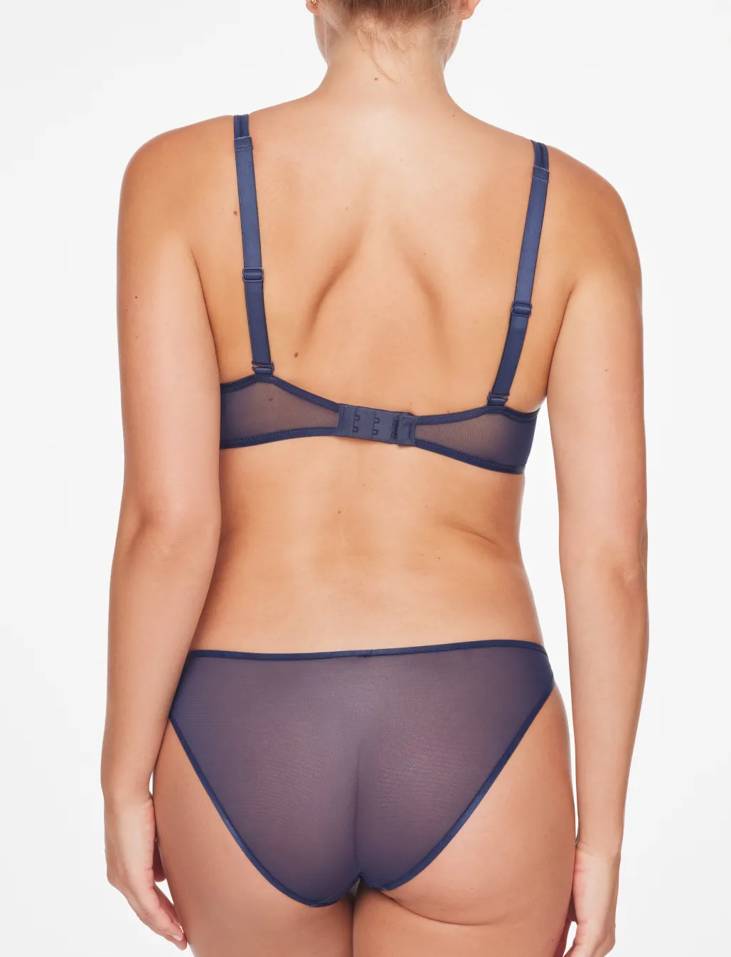 Bare Mesh Plunge Bra
