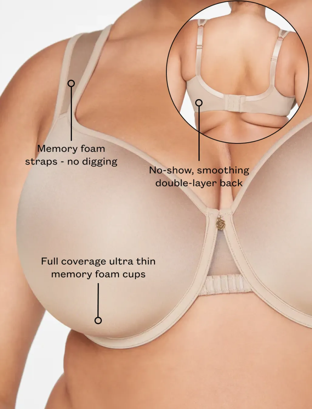 24/7® Classic Perfect Coverage Bra