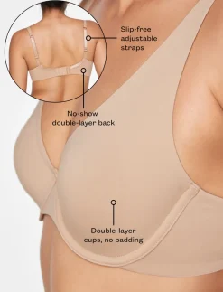 24/7® Classic Second Skin Unlined Bra