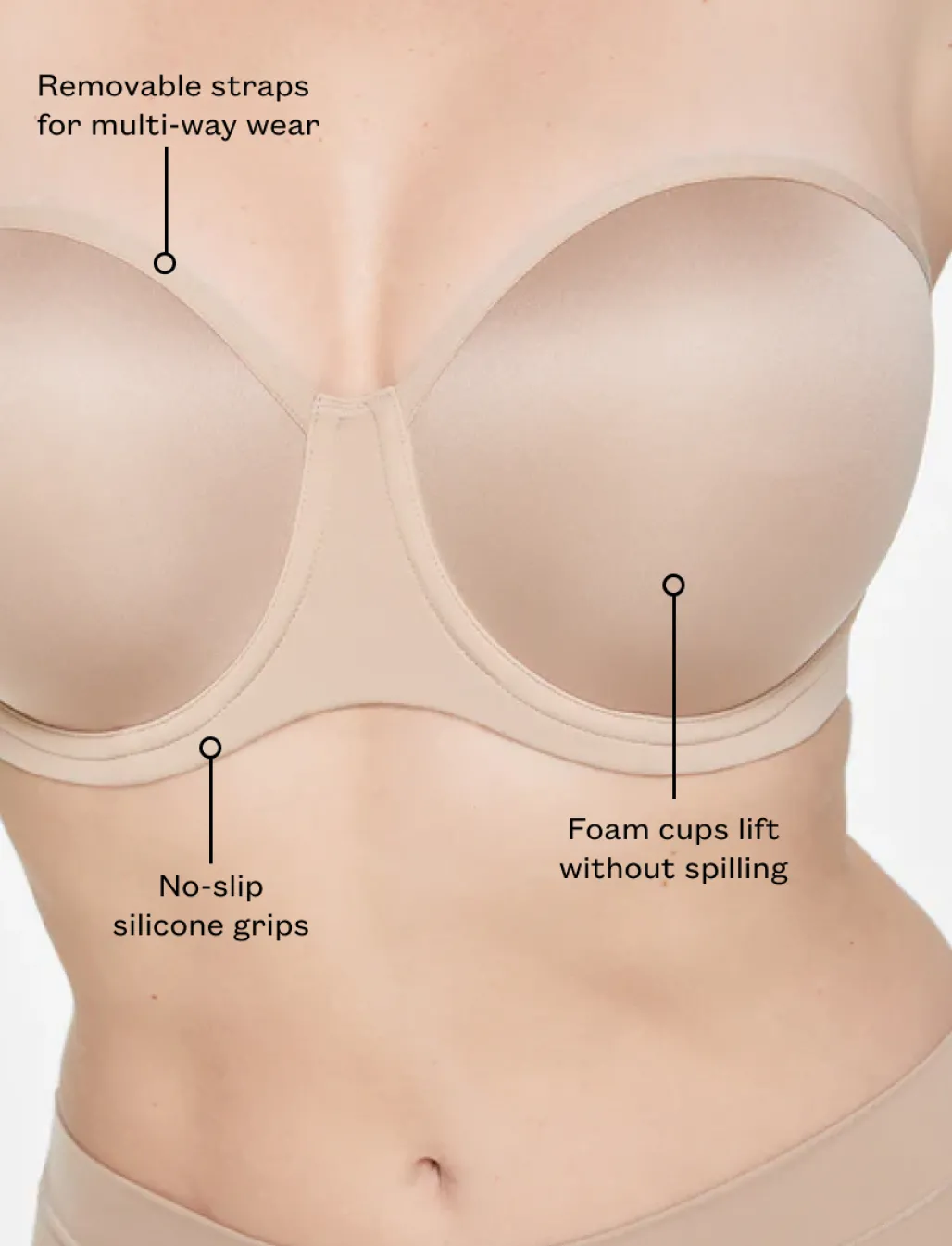 24/7® Classic Strapless Bra