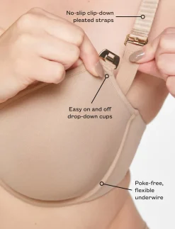 Cotton Underwire Nursing Bra