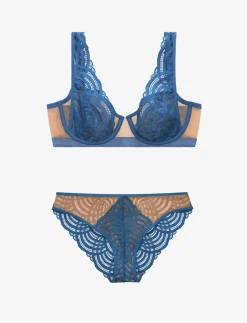 Deco Lace Unlined Bra + Bikini Set