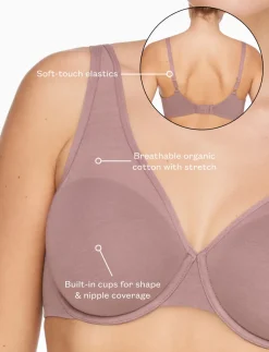 Organic Cloud Cotton Perfect Coverage Bra