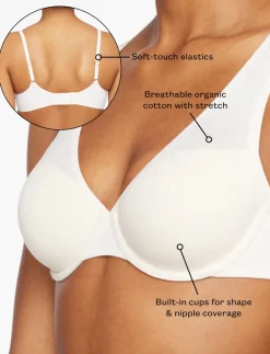 Organic Cloud Cotton Perfect Coverage Bra