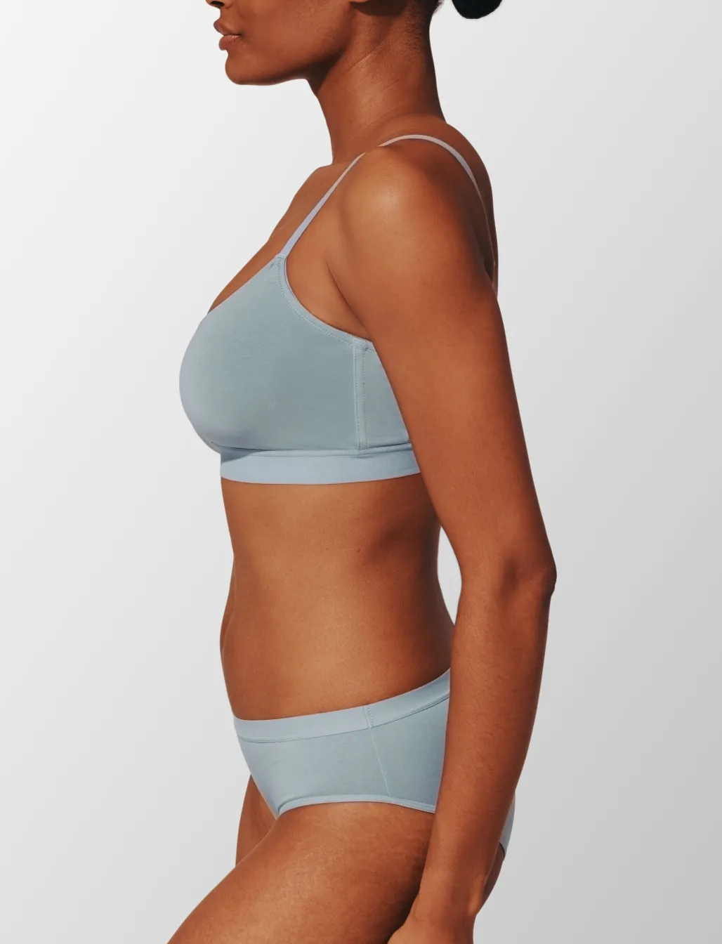 Organic Cloud Cotton Scoop Bralette