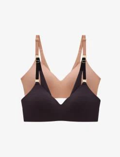 Organic Cloud Cotton Wireless Nursing Bra Bundle