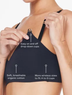 Organic Cloud Cotton Wireless Nursing Bra