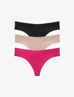 Zero Edge™ No-Show Thong - 3 Pack